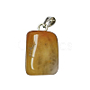 Natural & Synthetic 24 Style Mixed Stone Pendants G-S045-14A-2