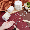 3Rolls 3 Styles Plastic Round Beaded Link Chains DIY-NB0015-31-4