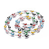 304 Stainless Steel Enamel Chains CHS-P006-08P-B-1