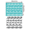 Self-Adhesive Silk Screen Printing Stencil DIY-WH0338-363-2