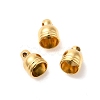 Rack Plating Brass Cord Ends KK-Q772-24G-2