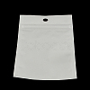 Pearl Film Plastic Resealable Packaging Bags OPP-R003-8x13-1