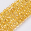Citrine Beads Strands X-G-C076-6mm-6A-1