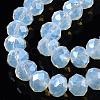 Electroplate Glass Beads Strands EGLA-A034-J10mm-A04-3