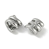 Brass Micro Pave Cubic Zirconia Beads KK-P283-12P-2