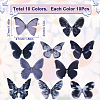 100Pcs 10 Colors Gothic Style 2-Layer Fibre Tulle Ornament Accessories FIND-SC0005-80-2