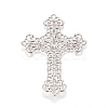 Brass Filigree Joiners Links KK-G368-02P-2