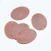 Oval Metal Tags X-KK-N0001-02R-2