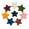 Painted Natural Wood Beads WOOD-CJ0001-12-8