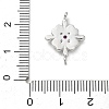Brass Rhinestone Pendants RB-CBAA948-01P-3