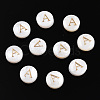 Natural Freshwater Shell Beads SHEL-N036-01A-1