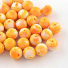 Opaque Acrylic Beads SACR-R853-8mm-M-2