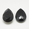 Pointed Back Glass Rhinestone Cabochons RGLA-T081-13x18mm-02-2