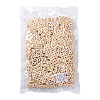 Kissitty ddPrinted Natural Wood Beads WOOD-KS0001-12-25