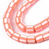 Handmade Polymer Clay Bead Strands CLAY-T020-12G-3