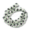 Handmade Porcelain Beads Strands PORC-A025-01F-2