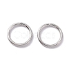 Non-Tarnish 304 Stainless Steel Open Jump Rings STAS-C040-01C-P-3
