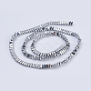 Electroplate Non-magnetic Synthetic Hematite Beads Strands G-J382-2x4x2mm-A06-1