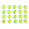 100Pcs Eco-Friendly Transparent Acrylic Beads TACR-YW0001-07G-2