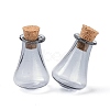 Glass Cork Bottles LS-AJEW-O032-01H-1