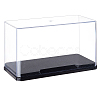 Transparent Plastic Building Block Model Display Boxes ODIS-WH0001-08-1