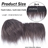 Artificial Wool Gnome Beard Costume Beard OCOR-WH0078-101H-2