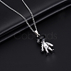 Alloy Pendant 201 Stainless Steel Chain Necklaces for Men FS-WG1D596-01-1