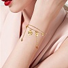 500Pcs 5 Styles Alloy Wavy Spacer Beads KK-SZ0006-31-4