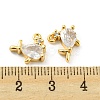 Brass Charms KK-D090-07G-3