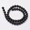 Synthetic Green Goldstone Beads Strands G-N0178-02-8mm-2