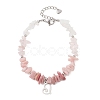 Natural Mixed Gemstone Chip Beaded Bracelest BJEW-JB12976-05-2