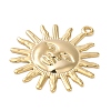 Brass Pendants KK-O100-06G-2