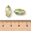 K9 Glass Light AB(LA) Effect Horse Eye Sew on Rhinestone GLAA-Q097-01A-G03-3