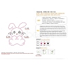 DIY Cartoon Animal Embroidery Sets DIY-G037-01C-6
