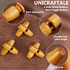 50Pcs 1-Hole Wood Buttons BUTT-UN0001-27B-5