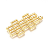 Zinc Alloy Open Back Bezel Pendants PALLOY-G274-01G-2