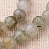Natural Labradorite Round Beads Strands G-I168-04-6mm-1