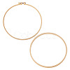 1Pc Plastic Imitation Bamboo Cross Stitch Embroidery Hoops FIND-TADJ0001-02-2