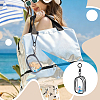 Rectangle Transparent PVC Plastic Storage Zipper Bags ABAG-WH0032-114B-5