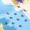 10Pcs Glass Rhinestone Charms STAS-TA0003-26H-4