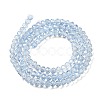 Transparent Baking Paint Glass Beads Strands DGLA-A034-T4mm-D13-2