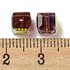 Electroplate Glass Beads EGLA-Z004-04A-02-3