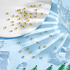 50Pcs Brass Crimp Beads KK-DC0004-57G-4