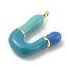 Brass Enamel Pendants KK-E093-03G-U-2