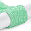 Baking Paint Imitation Jade Glass Bead Strands LS-DGLA-A034-J2MM-A22-1