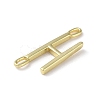 Rack Plating Brass Connector Charms KK-P245-07G-H-2