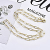 Brass Paperclip Chains MAK-S072-11B-KC-4