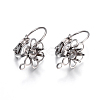 Tarnish Resistant 304 Stainless Steel Leverback Earring Findings X-STAS-P223-24P-1
