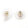 304 Stainless Steel Bullet Clutch Earring Backs LS-STAS-T004-10G-1