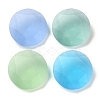 Frosted Glass Rhinestone Cabochons RGLA-G022-04A-1